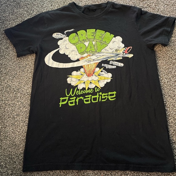 Green Day Black Graphic Tee - Short Sleeve - Picture 1 of 2